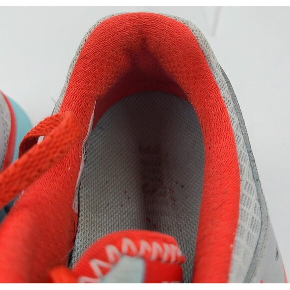 Nike Flex 2013 Run Style 580440-016 Gray Turquoise/Orange Shoes Women's 7.5 - Picture 12 of 14